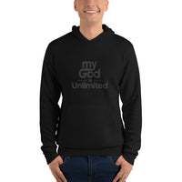Personal God is Unlimited Black Unisex Hoodie