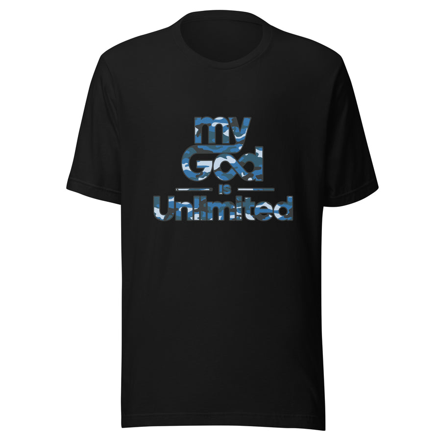 Blue Army Camo Unisex T-Shirt