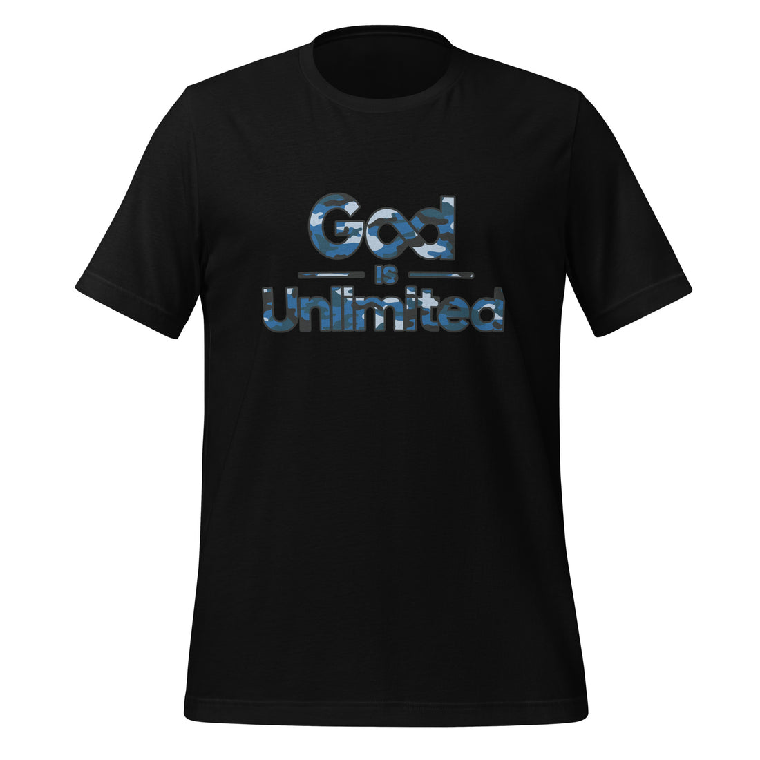 Blue Camo 2 Unisex T-Shirt