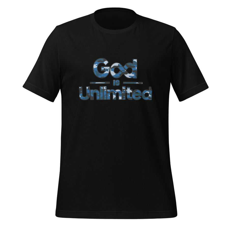 Blue Camo 2 Unisex T-Shirt