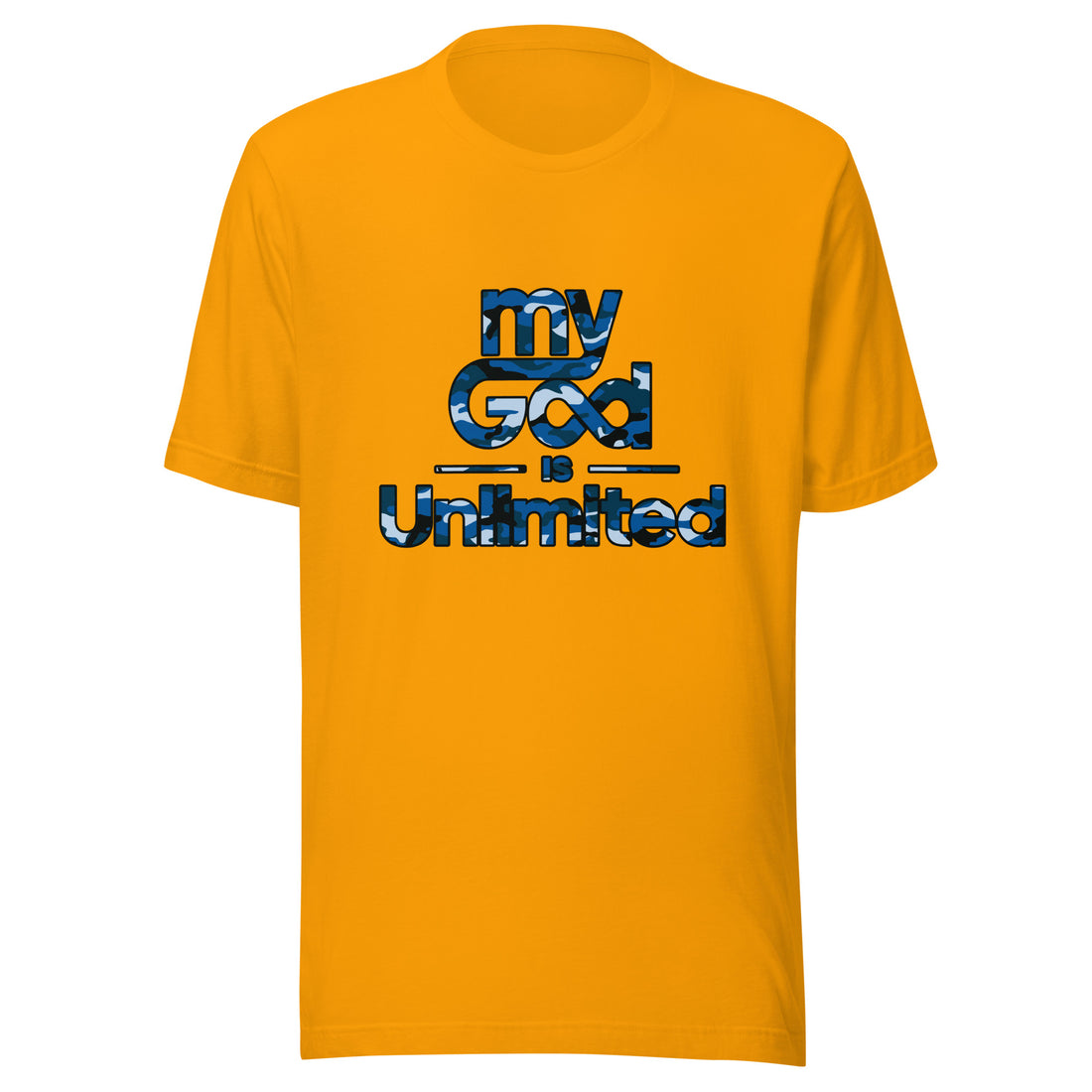Blue Army Camo Unisex T-Shirt