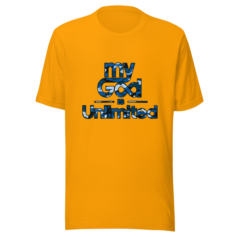 Blue Army Camo Unisex T-Shirt