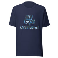 Blue Army Camo Unisex T-Shirt