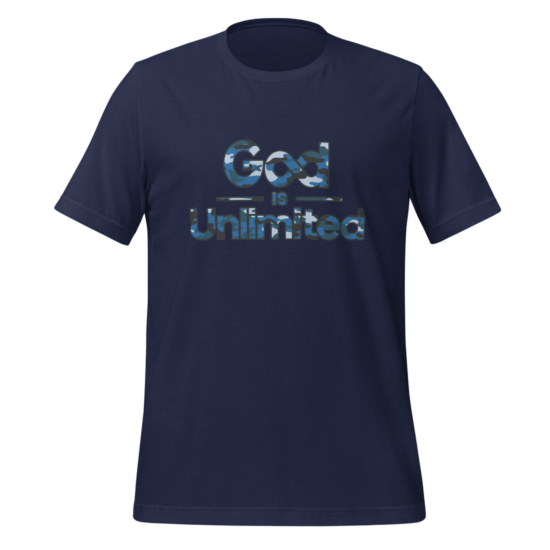 Blue Camo 2 Unisex T-Shirt