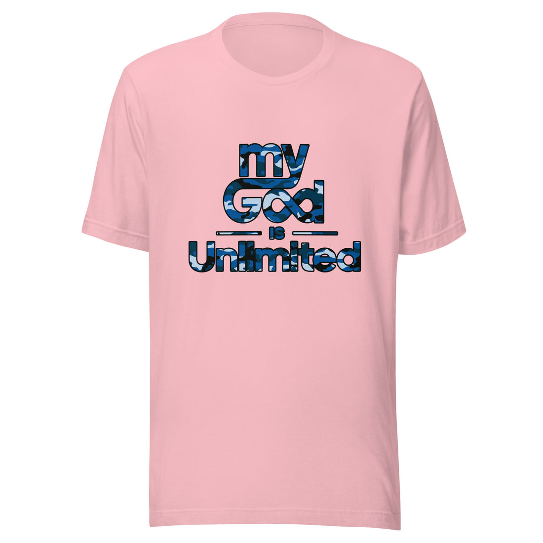 Blue Army Camo Unisex T-Shirt