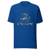 Blue Army Camo Unisex T-Shirt