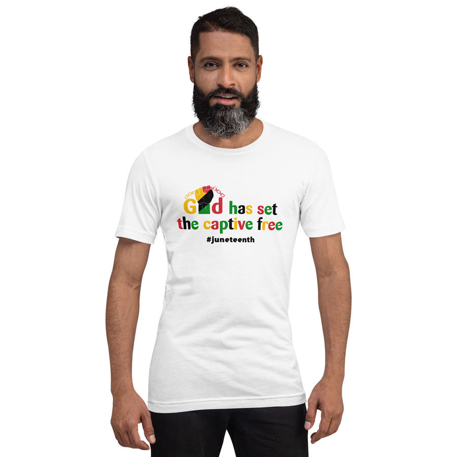 Captive Free Juneteenth Unisex T-Shirt