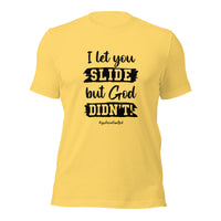 Slide Unisex Black T-Shirt