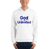 Unisex God is Unlimited Royal Blue Hoodie