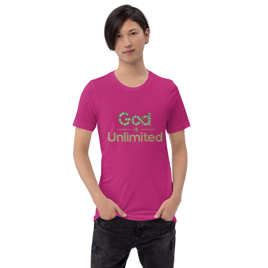 God is Unlimited Prosperity Unisex T-Shirt