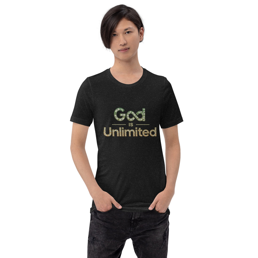 God is Unlimited Prosperity Unisex T-Shirt