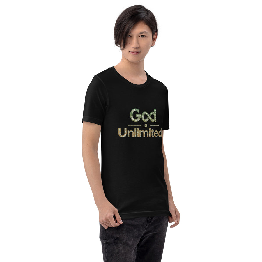 God is Unlimited Prosperity Unisex T-Shirt