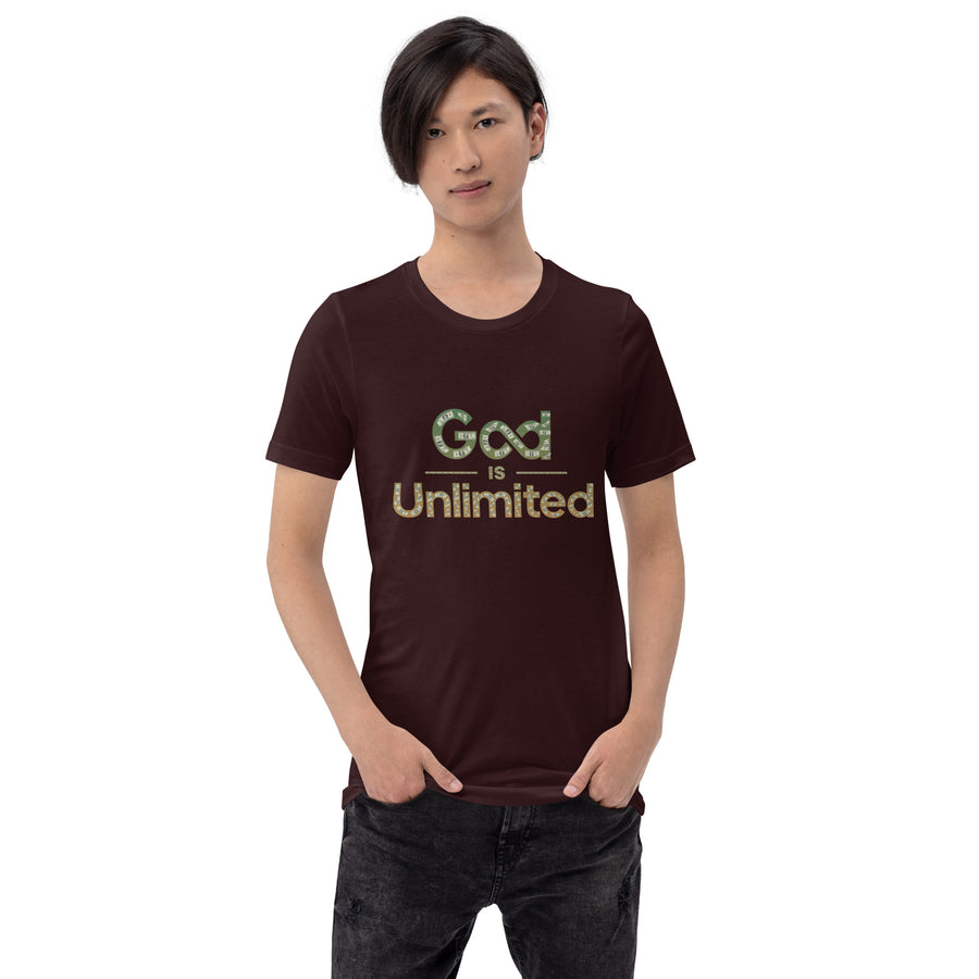 God is Unlimited Prosperity Unisex T-Shirt