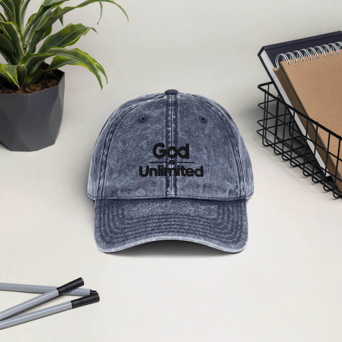 Vintage Cotton Twill Cap
